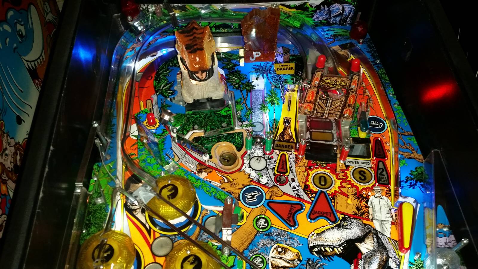 Data East Jurassic Park Pinball Machine for sale